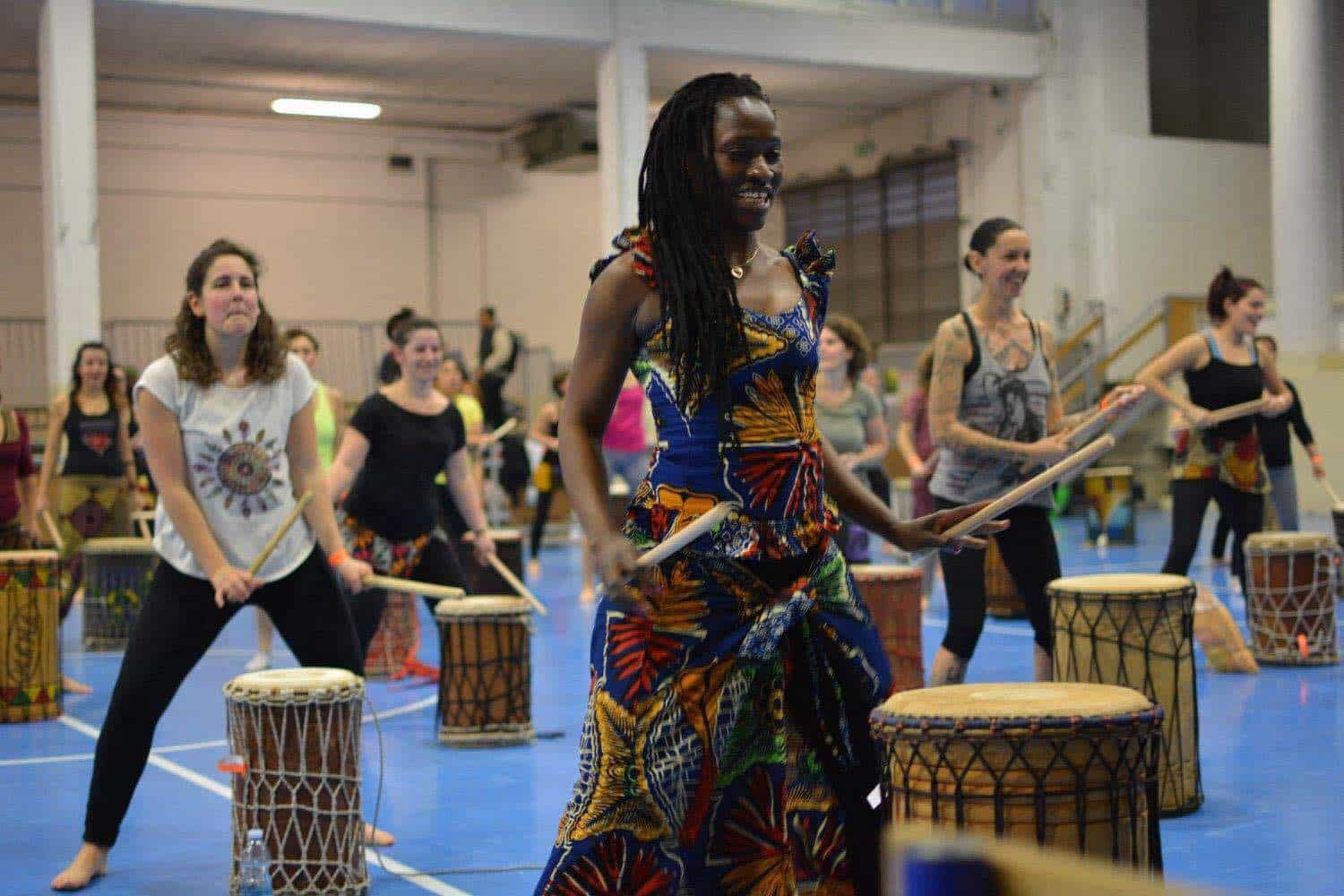 Stage di danza su tamburi bassi con Solo Diedhiou e Lancei Dioubate