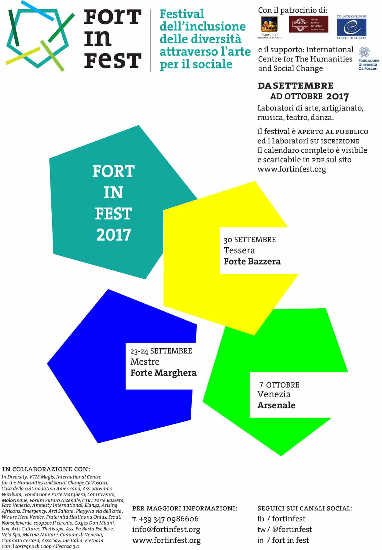 PROGRAMMA FORT IN FEST Seconda Edizione 2017