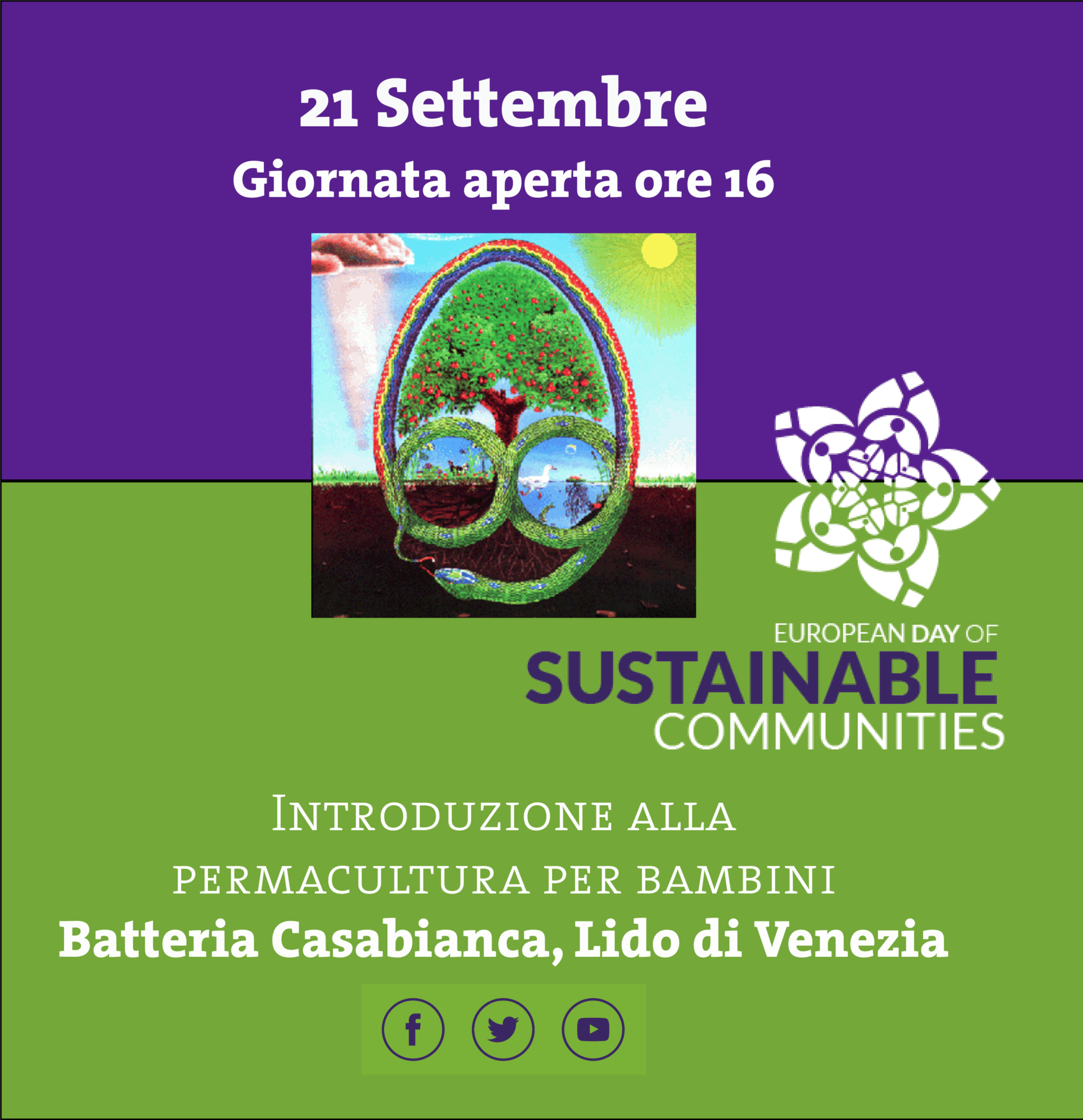 21Settembre Giornata delle comunità sostenibili #EDSC19